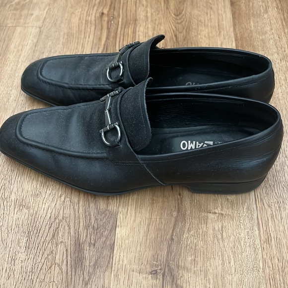 Salvator ferragamo men leather shoes